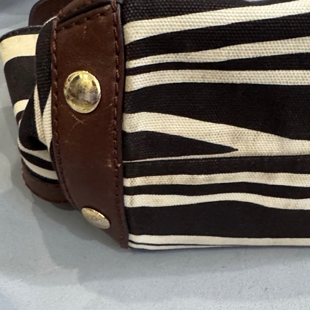 Michael Kors Zebra Print Tote Bag – Chain & Leather Straps - Picture 9 of 13